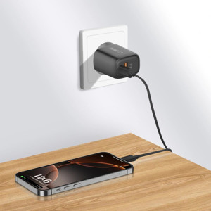 Obrazek TECH-PROTECT ładowarka sieciowa NCA30 30W USB-C/ USB-A BLACK