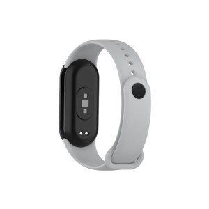Obrazek Pasek Silikonowy Mi Band 10 / M10 / 9 / M9 / 8 / M8 (7), GRAY / SZARY