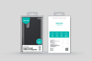 Obrazek NILLKIN super frosted shield PRO MAGNETIC SAMSUNG S25 EDGE, BLACK / CZARNY