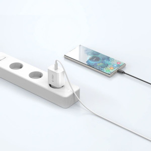 Obrazek TECH-PROTECT ładowarka sieciowa NC20W USB-C + KABEL USB-C WHITE