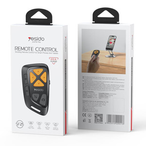 Obrazek Yesido SF25 Pilot do Smartfona 200mAh BT2.0, (iOS/Android), BLACK / CZARNY