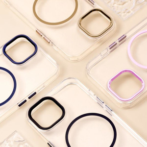 Obrazek Etui Clear Thin Mag do iPhone 17 Pro 6.3, PINK / RÓŻOWY